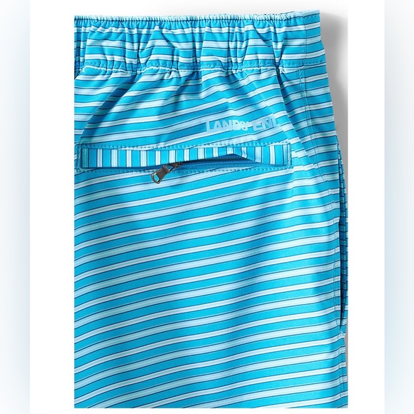 Lands Ends Men's Lined 7" Hybrid Swim Shorts - Picture 5 of 6